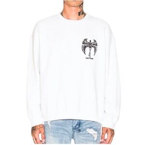 LA Adaptation City of Angel Skeleton Angel Sweatshirt Affliction‎ Core M jj11